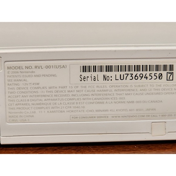 Nintendo Wii Console, Stand, 2 Controllers, 3 Nunchucks, Cords And Works Great! - Picture 7 of 7